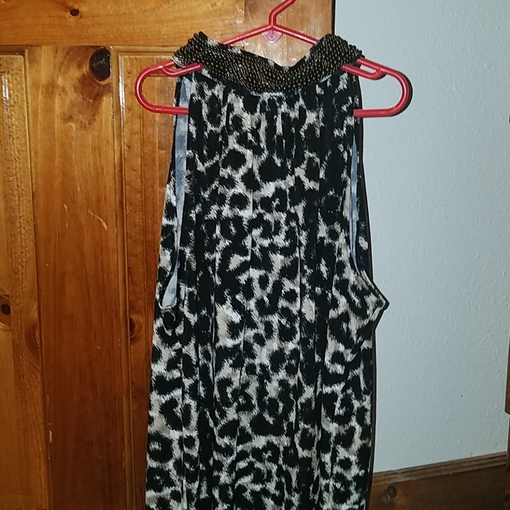 Leopard Print Tank Top